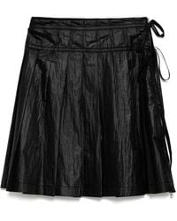 Low Classic - Geplooide Rok Met Rits - Lyst