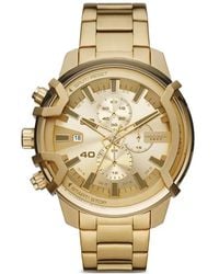 DIESEL - Griffed 48Mm Watch - Lyst