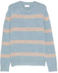 Diana Studio - Striped Crew-Neck Sweater - Lyst