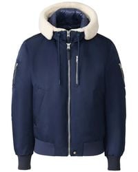 Mackage - August-Z Shearling-Trim Jacket - Lyst