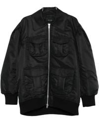 Simone Rocha - Bomberjack Met Zak En Rits - Lyst