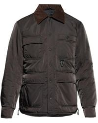 Moncler - Waterton Corduroy-Collar Padded Jacket - Lyst