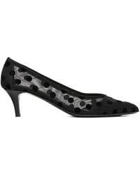 Isabel Marant - Peleo Polka-Dot Mesh Pumps - Lyst