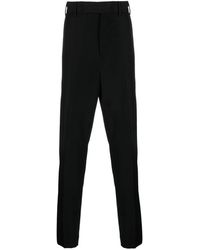 PT Torino - Virgin Wool Tapered Trousers - Lyst