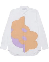 Comme des Garçons - Print-Detail Long-Sleeve Shirt - Lyst