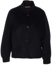 Twinset - Logo-Detail Snap-Button Jacket - Lyst
