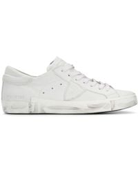 Philippe Model - Prsx Distressed Sneakers - Lyst