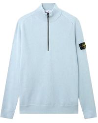 Stone Island - 5100124 Ribbed Soft Organic Cotton Jumper - Lyst