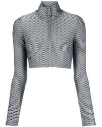 Tessitura Body Couture - 3D-Textured Zip-Up Top - Lyst