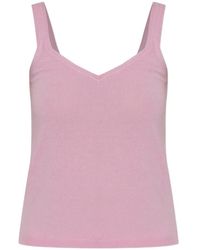 Posse - Petra V-Neck Top - Lyst