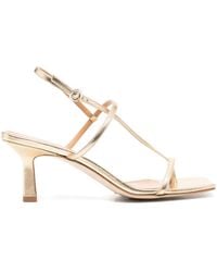 Aeyde - Elise 75mm Leather Sandals - Lyst