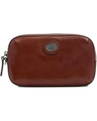 The Bridge - Pochette En Cuir À Plaque Logo - Lyst