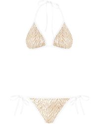 Missoni - Bikini À Bonnets Triangles - Lyst