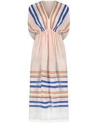 lemlem - Gestreepte Midi-Jurk - Lyst