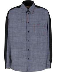 Marni - Check-Patterned Long-Sleeve Shirt - Lyst