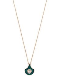 Selim Mouzannar - 18Kt Rose Fish For Love Diamond Necklace - Lyst