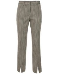 Paul Smith - Herringbone Tailored Trousers - Lyst