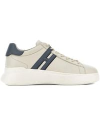 Hogan - H580 Leather Low-Top Sneakers - Lyst
