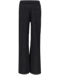 Kangra - Linen-Knit Straight-Leg Pants - Lyst