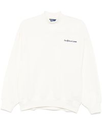 Polo Ralph Lauren - Sweater Met Logo En Gedrapeerde Hals - Lyst