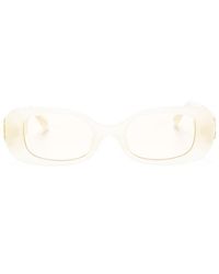Linda Farrow - X Nima Benati Lola Rectangle-frame Sunglasses - Lyst