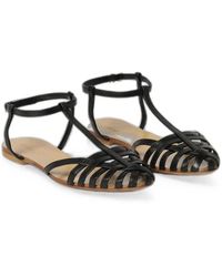 Anna F. - Sandales Style Treillis À Boucle - Lyst
