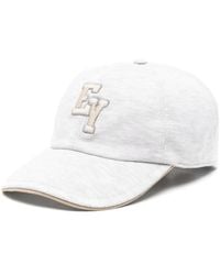 Eleventy - Gorra de algodón - Lyst