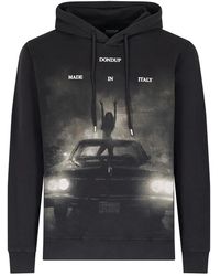Dondup - Sudadera Con Capucha Y Motivo Gráfico - Lyst