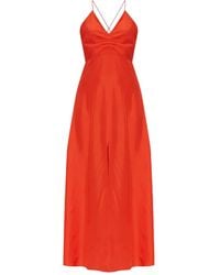 Forte Forte - Satijnen Maxi-Jurk - Lyst