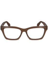 Ferragamo - Square-Frame Glasses - Lyst