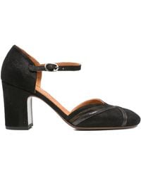 Chie Mihara - 80 Mm Pumps Met Blokhak En Enkelbandje - Lyst