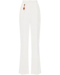 Elisabetta Franchi - ロゴチャーム パンツ - Lyst