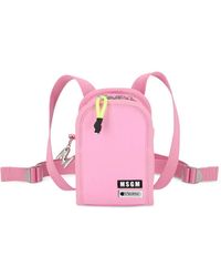 MSGM - Shoulder Strap Backpack - Lyst