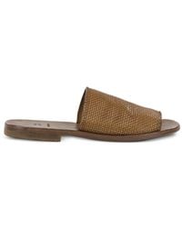 Moma - Indina Woven Leather Sandals - Lyst