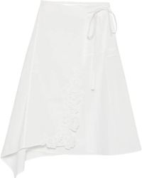 SIR. - Lace-Embellished Midi Skirt - Lyst