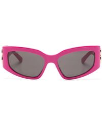 Balenciaga - Bossy Butterfly-frame Sunglasses - Lyst