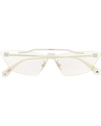 Off-White c/o Virgil Abloh - Lunettes de soleil Metal Mask à monture géométrique - Lyst