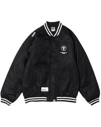 Aape By A Bathing Ape - Moonface Patch Bomber Jacket - Lyst