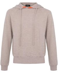 Yves Salomon - Double-Sided Knitted Hoodie - Lyst