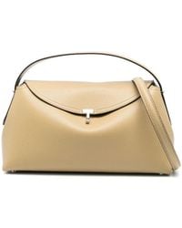 TOTEME - Bolso de cuero T-Lock con asa - Lyst