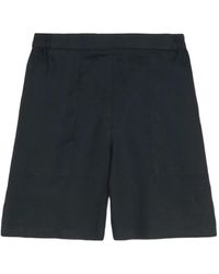 Marc O' Polo - Elasticated-Waist Tailored Shorts - Lyst