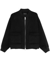 Arma - Giacca Garni Con Tasca Applicata E Zip Corta - Lyst