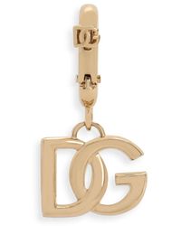 Dolce & Gabbana - Logo-Plaque Keyring - Lyst