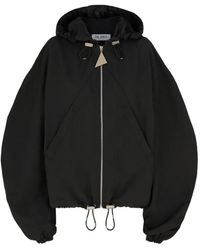 The Attico - Jack Met Capuchon En Opgestikte Zak - Lyst