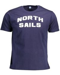 North Sails - Logo-Print T-Shirt - Lyst