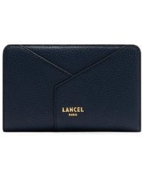 Lancel - Enveloppe Grained Leather Wallet - Lyst