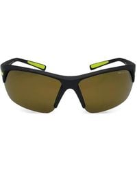 Nike - Skylon Ace Geometric-Frame Sunglasses - Lyst