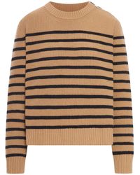 Roberto Collina - Striped Sweater - Lyst