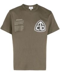 Woolrich - Logo-Print Cotton T-Shirt - Lyst