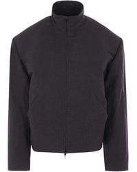 Balenciaga - Jack Met Hoge Kraag En Gewatteerde Schouders - Lyst